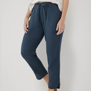 Pact Women's Blue Track Pants
